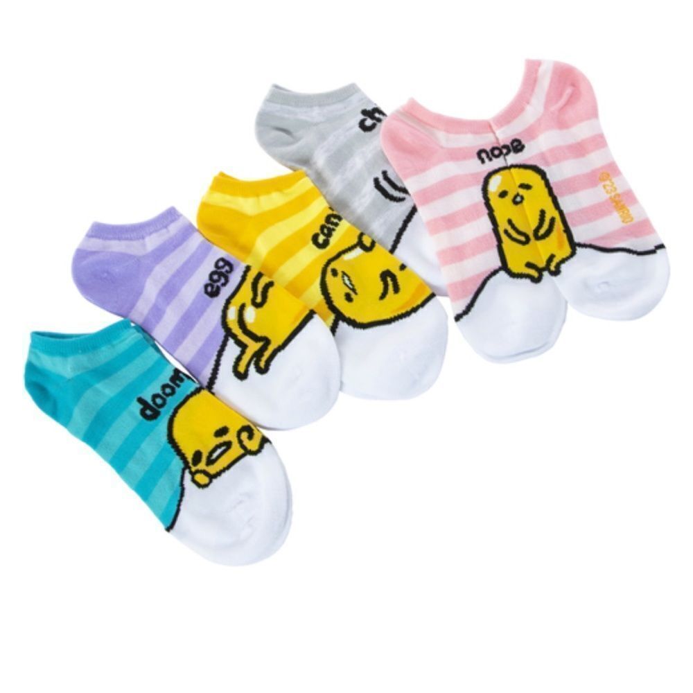 NWT Sanrio Gudetama Socks - 5 pairs